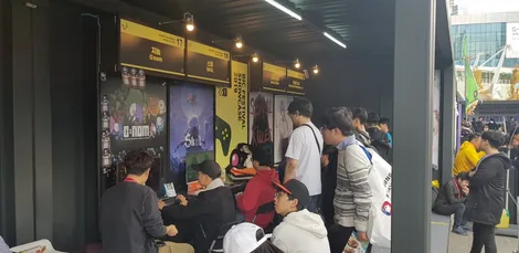 G-STAR 2019 BIC Showcase 전시 부스 현장